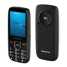 Кнопочный телефон Maxvi B32 (черный)