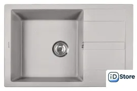 Кухонная мойка ZorG Apollo 78 (серый жемчуг)