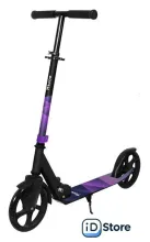 Двухколесный подростковый самокат Ricos Impulse 200H (белый/фиолетовый)