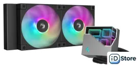 Система жидкостного охлаждения для процессора DeepCool LT240 BK ARGB R-LT240-BKAMNC-G-1