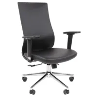Кресло офисное CHAIRMAN 500LUX (экокожа черный БП)