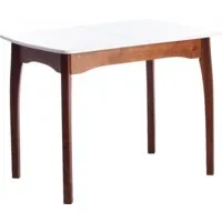 Кухонный стол TetChair Caterina 10030x70x75 (коричневый/белый)