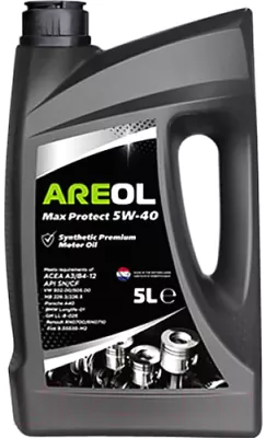 Моторное масло Areol Max Protect 5W40 / 5W40AR009