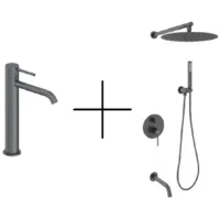 Набор душевой со смесителем Oliveeka OL-8893901788239017-BGM