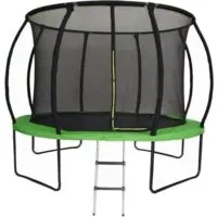 Батут Atlas Sport 312 см - 10ft Master (с лестницей, зеленый)