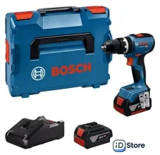 Ударная дрель-шуруповерт Bosch GSB 18V-65 Professional 06019N3180 (с 2-мя АКБ, кейс, китайская версия)