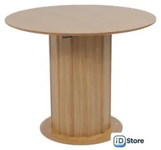 Кухонный стол Оримэкс Олаф-М 950-1250x950 (светлый дуб без тонировки/светлый дуб)