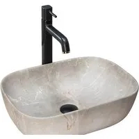 Умывальник Rea Livia U3802 (бежевый камень)