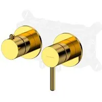 Смеситель Whitecross Y1242GL (золото)