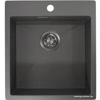 Кухонная мойка Granula GR-4600 (графит матовый)