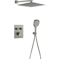 Душевая система Grocenberg GB5040 с термостатом (никель)