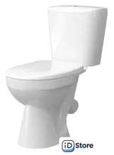 Унитаз напольный Керамин Лаго Инкоер (с дюропластовым сиденьем)