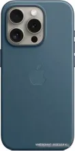Чехол для телефона Apple MagSafe FineWoven Case для iPhone 15 Pro (тихоокеанский синий)