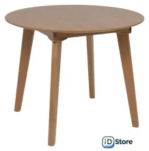 Кухонный стол Оримэкс Крит 1100-1450x1100 (светлый бук без тонировки/светлый бук)