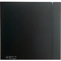 Осевой вентилятор SolerPalau Silent-100 CZ Matt Black Design - 4C 5210007700
