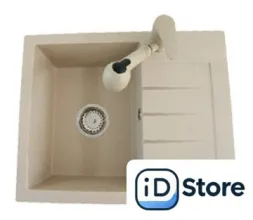 Кухонная мойка БелЭворс Mila (бежевый)