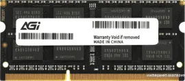 Оперативная память AGI SD128 4ГБ DDR3 SODIMM 1600 МГц AGI160004SD128