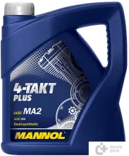 Моторное масло Mannol 4-Takt Plus API SL 4л