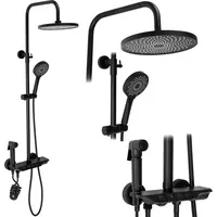 Душевая система Rea Max Black REA-P6615