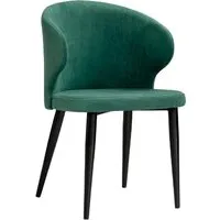Стул Woodville Алсисар 469974 (катания изумруд/черный)