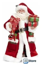 Статуэтка Goodwill Xmas 2024 Санта с подарками AS 25015