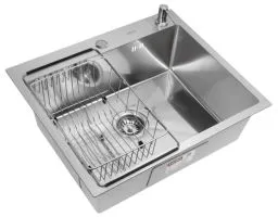 Комплект ARFEKA ECO AR мойка 600500, коландер F, дозатор SATIN DECOR MILLET