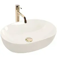 Умывальник Rea Lisa Ecru Shiny U4591