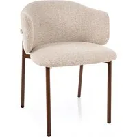 Стул Signal Osaka D (t.255 светло-бежевый/орех)