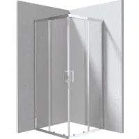 Душевой уголок Deante FUNKIA EVO KYC_0099P 90x90 прозрачное стекло / профиль хром