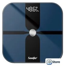 Напольные весы Sonifer SF-1918 (черный/синий)