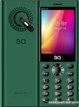 Кнопочный телефон BQ BQ-2832 Barrel XL (зеленый)