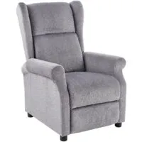 Реклайнер Halmar Agustin (серый)