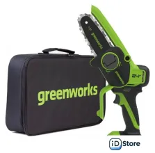 Аккумуляторная пила Greenworks CCS2410A CS2410AA1 (без АКБ, сумка)