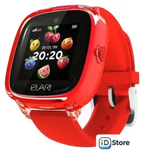 Детские умные часы Elari KidPhone Fresh 4G (красный)