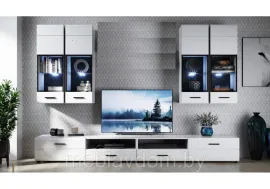 Гостиная Йорк с витринами (Без полки) 2,8м