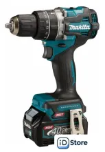 Ударная дрель-шуруповерт Makita HP002GD201 (с 2-мя АКБ, кейс)