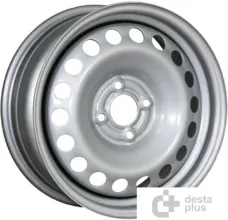 Штампованные диски TREBL 40946 16x6.5" 4x100мм DIA 60.1мм ET 41мм Silver