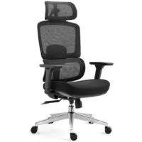 Офисное кресло SitUp Garfild Chrome (сетка Black/ткань Black)