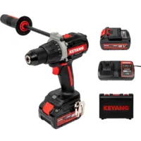 Аккумуляторная дрель-шуруповерт Keyang DD20BLH-100E (Set)