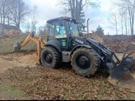 Услуги экскаватора-погрузчика