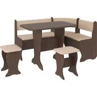 Обеденная группа Премиум Оптима (венге/обивка микровелюр 465)