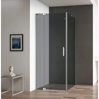 Душевой уголок Cezares SLIDER-AH-1-80-90/100-GRIGIO-Cr
