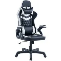 Игровое (геймерское) кресло Helmi Chess HL-S11 323018 (черный/белый)