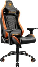Кресло геймерское Cougar Outrider S черный/оранжевый