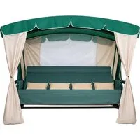 Садовые качели Arno Роттердам (зеленый)