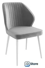 Стул Мамадома Michael (d09 Steel Lux/белый)