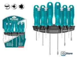 Набор отверток Total THTDC251001 (10 предметов)