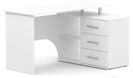 Письменный стол Сокол-Мебель КСТ-09 правый, белый