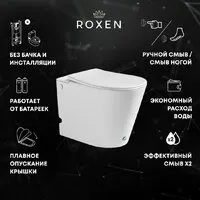 Унитаз приставной Roxen Vario 620260-01 с импульсным смывом