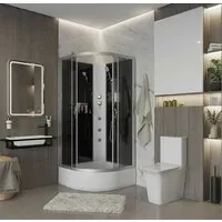 Душевая кабина Niagara NG-3501-14BKG 90x90